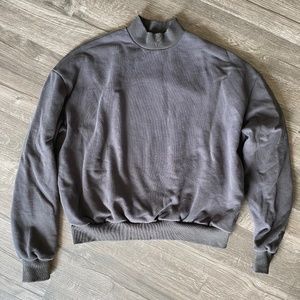 Her Dark Grey Jogger and Sweatshirt Matching Set, Size XL, Women’s